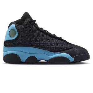 Jordan 13 Retro "Black/University Blue/White Little Boys